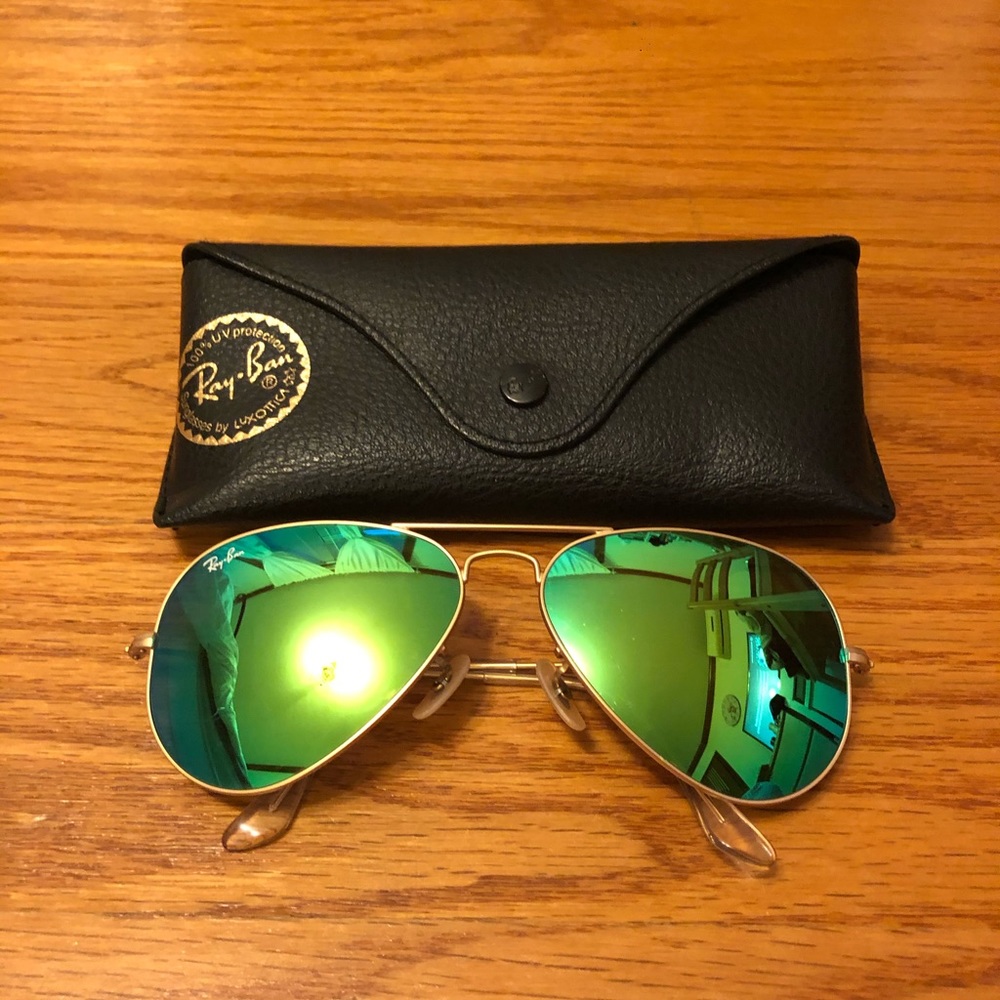 Ray Ban Aviator Flash Lenses